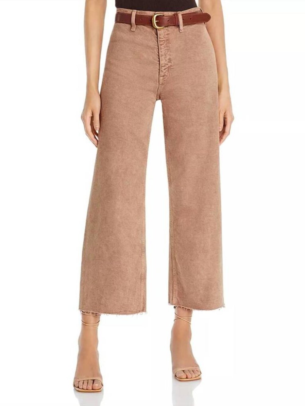 Pistola Penny High Rise Wide Leg Crop Jeans